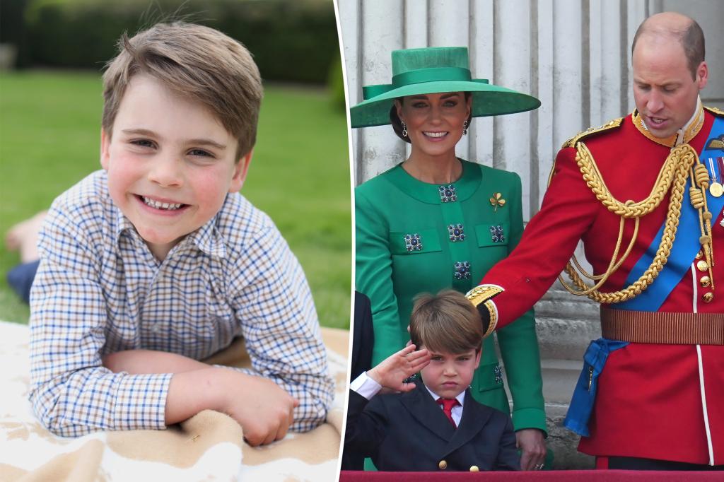 Kate Middleton, Prince William celebrate Prince Louis’ 6th birthday with sweet new photo trib.al/G1uDLig