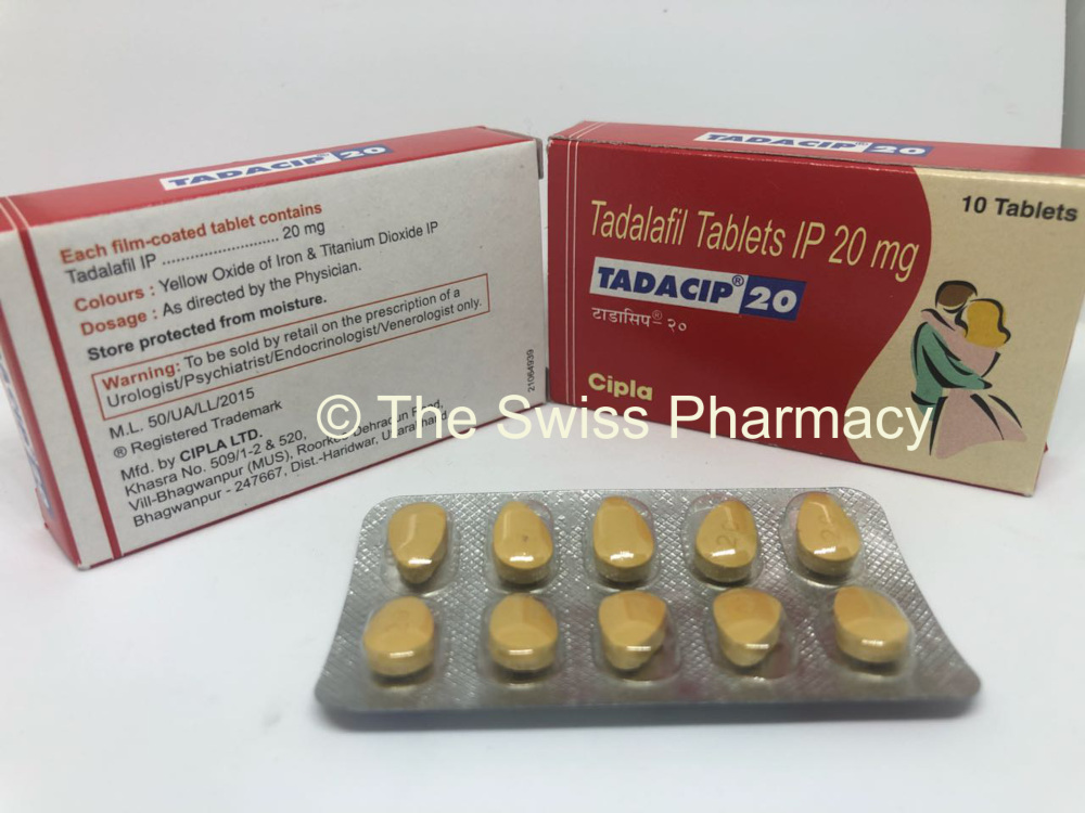 #Tadacip  (#GenericTadalafil Tablets) is used to treat #erectiledysfunction, also known as impotence, in adult men  Also used to treat #benignprostatichyperplasia & #pulmonaryarterialhypertension
theswisspharmacy.com/product_info.p…