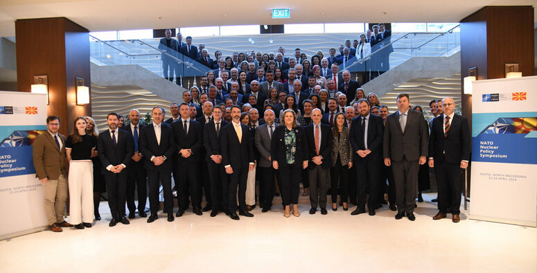 NATO’s annual Nuclear Policy Symposium got underway on Tuesday (23 April 2024). Representatives from NATO, Allied governments, and experts from academia are in Skopje, North Macedonia to discuss current nuclear policy issues. #WeAreNATO #StrongerTogether