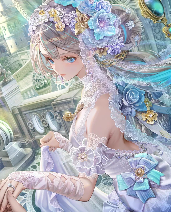 翡翠(ひすい) #絵師100人展 