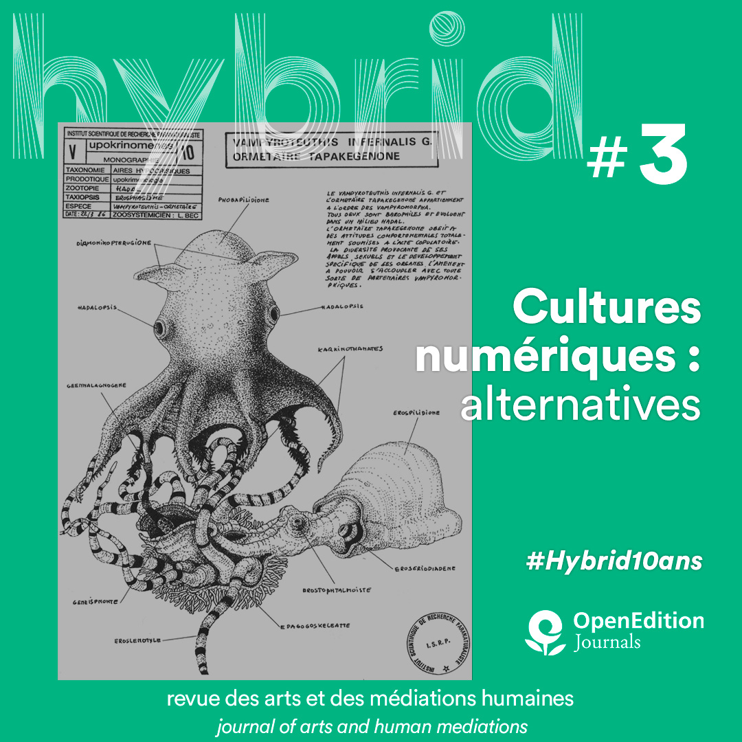 EURArTeC's tweet photo. 🎉 #Hybrid10ans 🎉 
En 2024, Hybrid a 10 ans. Retrouvez chaque mois une citation extraite de notre revue bilingue (français-anglais) publiée en ligne en #openaccess par les @Presse_Paris8 sur @OpenEditionActu

@UnivParis8 @UParisNanterre @UPN_Recherche
#vendredilecture https://t.co/B4Fs10rWeR