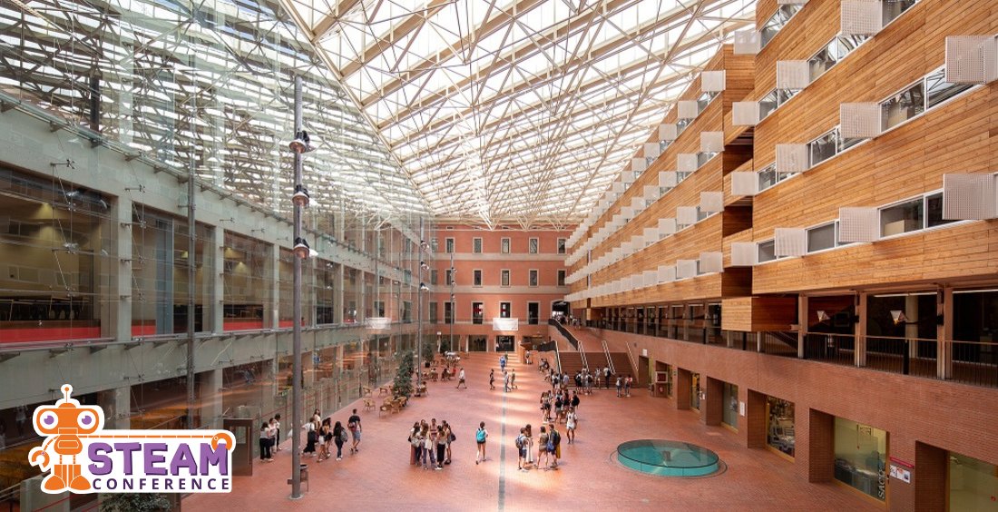 CIM UPC (@cim_upc) on Twitter photo 📣La setmana passada l'àrea de formació i divulgació va assistir a la <a href="/STEAMConfBCN/">STEAMConf Barcelona 2024</a> : una conferència internacional d'aprenentatge basat en les metodologies #STEAM. 🧐
#CIMUPC #STEAMConf24 #Innovació #Technology 📣La setmana passada l'àrea de formació i divulgació va assistir a la <a href="/STEAMConfBCN/">STEAMConf Barcelona 2024</a> : una conferència internacional d'aprenentatge basat en les metodologies #STEAM. 🧐
#CIMUPC #STEAMConf24 #Innovació #Technology