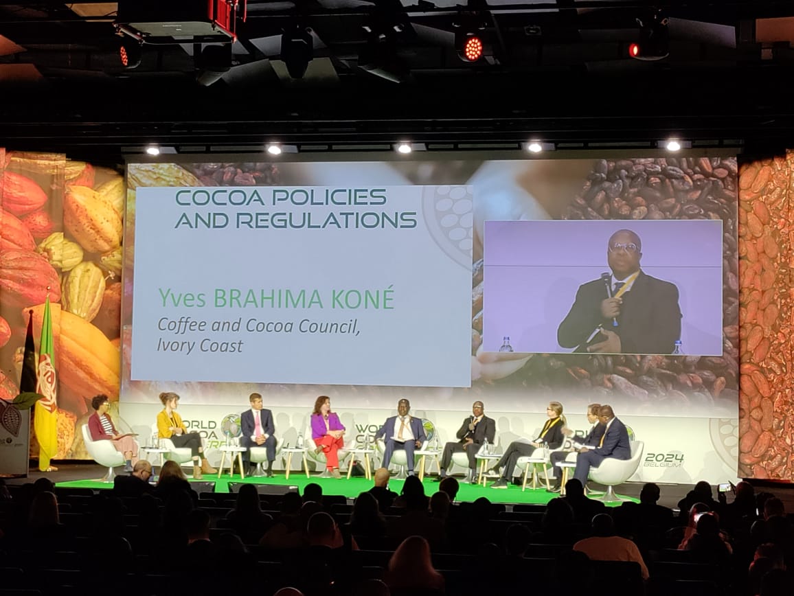 EPP4_SL's tweet photo. Coco Policies and Regulations: National traceability systems are demanded as opposed to the current numerous silo solutions. #WorldCocoaConference2024 https://t.co/utZF0va4u8