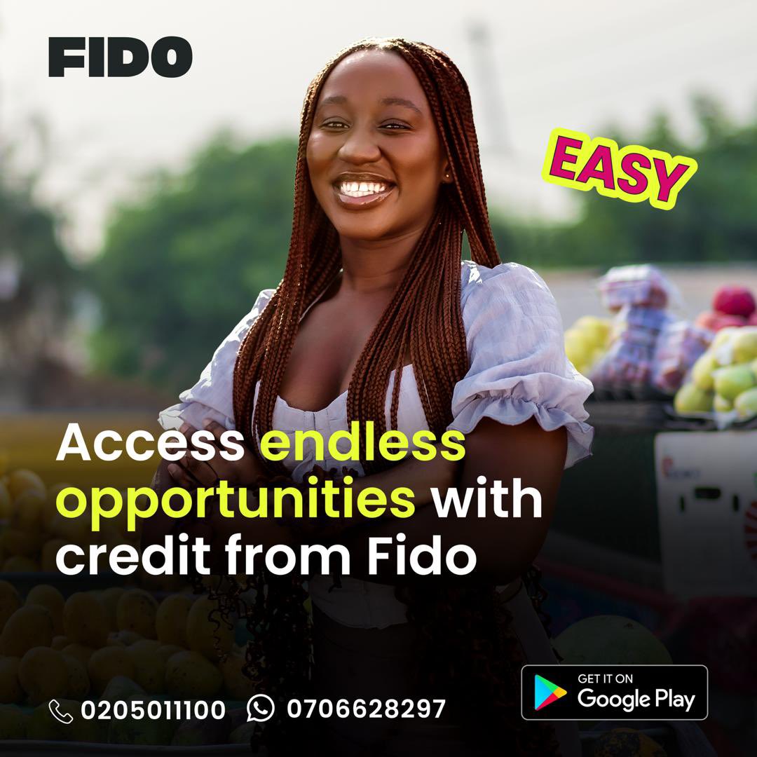 Access endless opportunities with credit from @FidoUganda .
Simply download the app and enjoy #QuickloansZerohassle