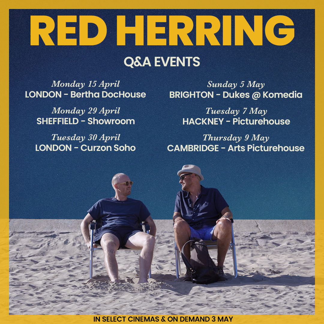 Join filmmaker Kit Vincent and his family as they navigate his terminal diagnosis in the award winning, life-affirming documentary #RedHerring. This raw & intimate film screens at #Sheffield Showroom on 29thApril. Book tickets here➡️bit.ly/RH-Showroom @showroomcinema
