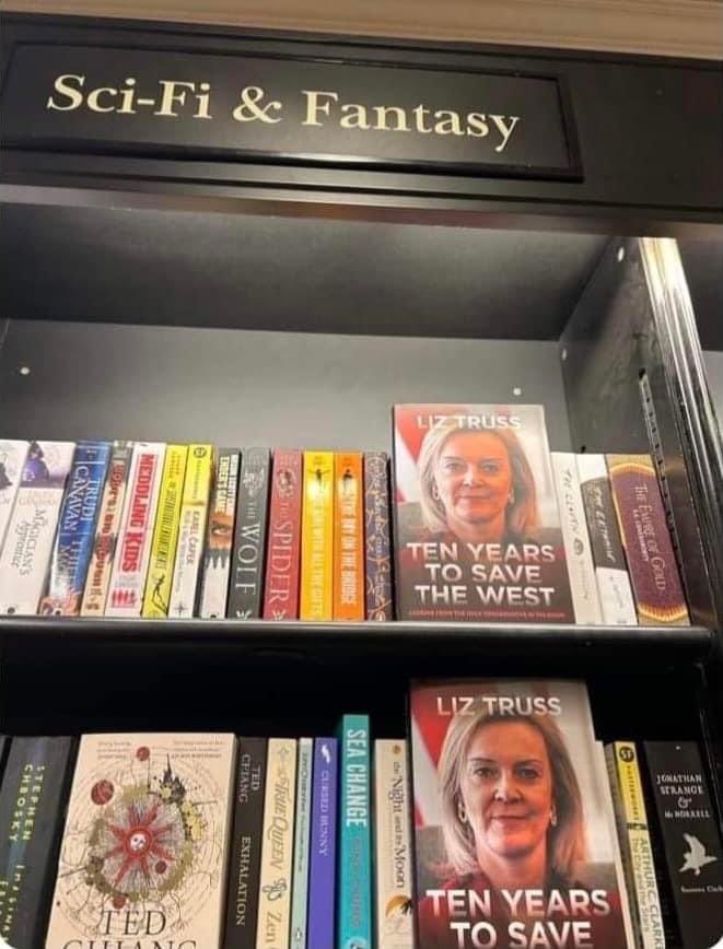 Waterstones know their categories