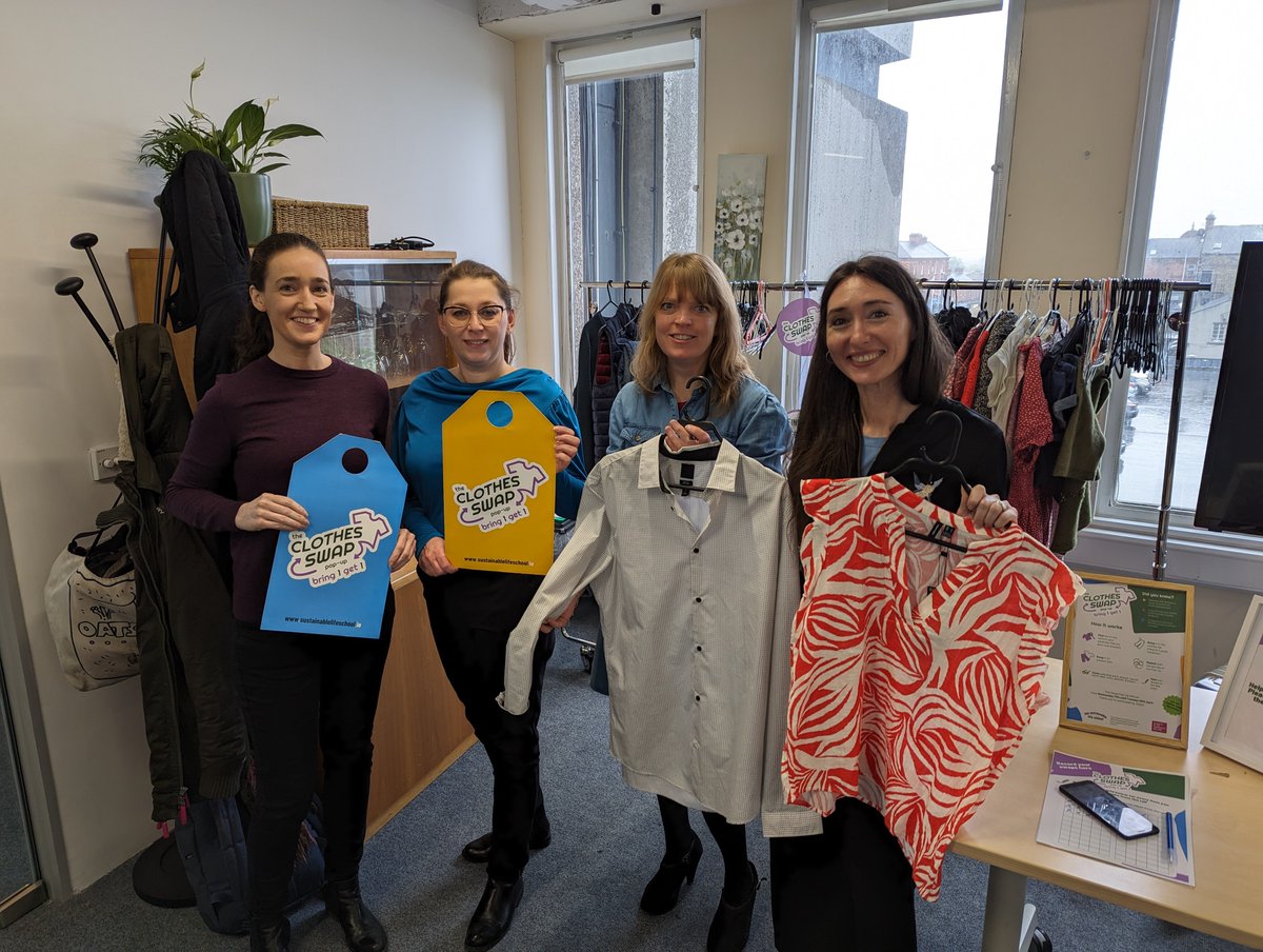 We are thrilled to team up with The Sustainable Life School by bringing The Clothes Swap Pop-Up to the BICTI office as part of our actions for Fashion Revolution Week 2024.
#FashionRevolutionWeek #WhatsInMyClothes #CircularEconomy #SustainableFashion