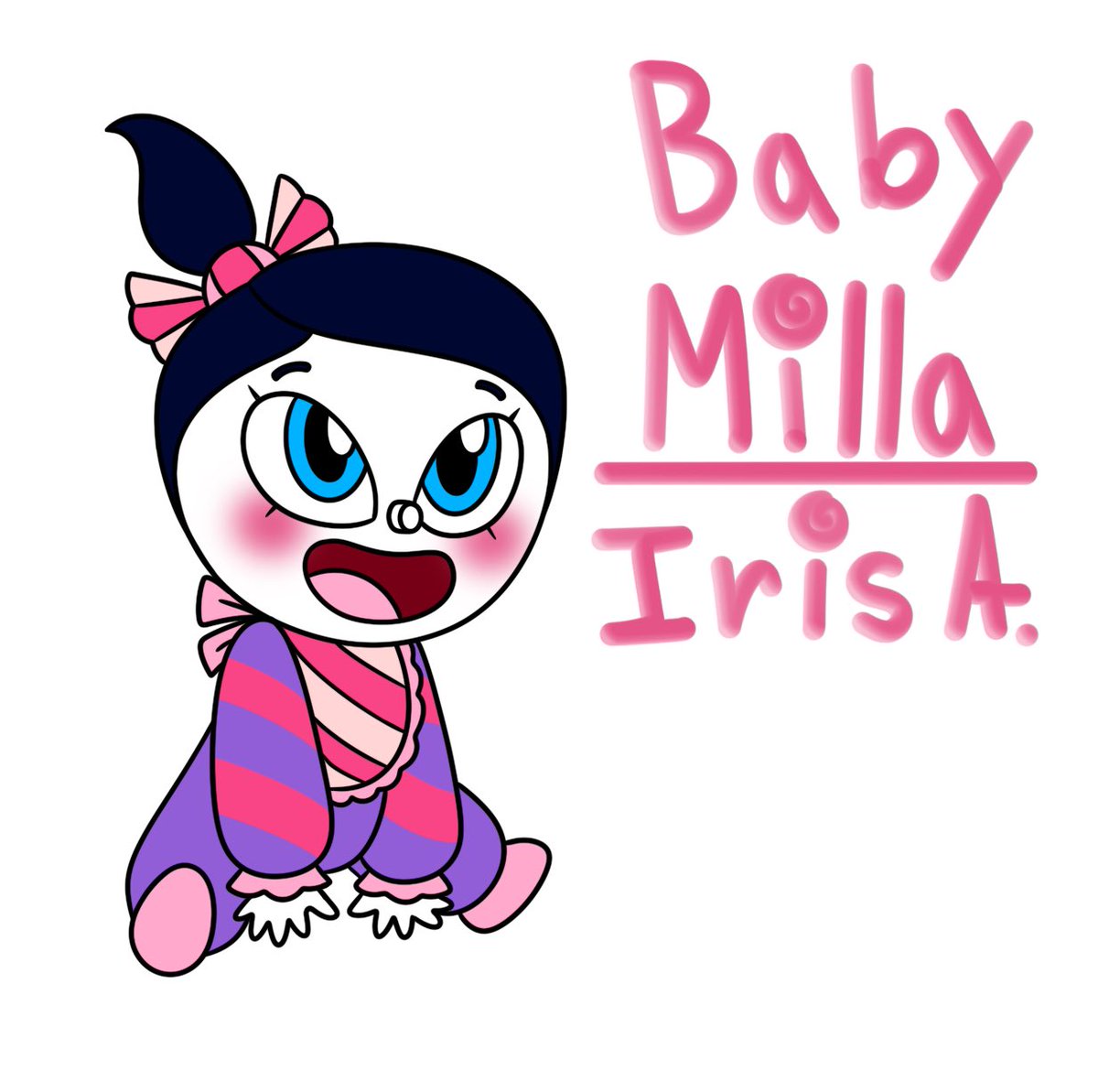 IrisAceves5's tweet image. 💜🩷🍼Baby “Milla”🍼🩷💜 #Milla #legendsofoz #legendsofozdorothysreturn #legendsofozocs #legendsofozfanart @IrisAceves5