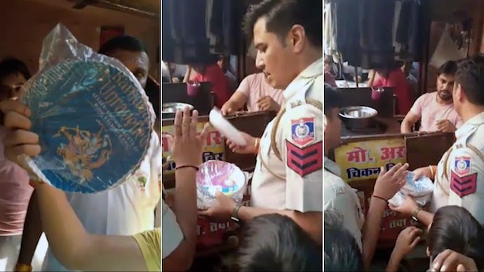 eOrganiser's tweet photo. #NewDelhi | Chicken Biryani served on a plate with Bhagwan Ram's photo in Jahangirpuri  

Bajrang Dal & local Hindu organisations noticed the picture on the plates kept at the biryani shop

Delhi Police quickly reached the scene and plates featuring Bhagwan Ram's photo were recovered