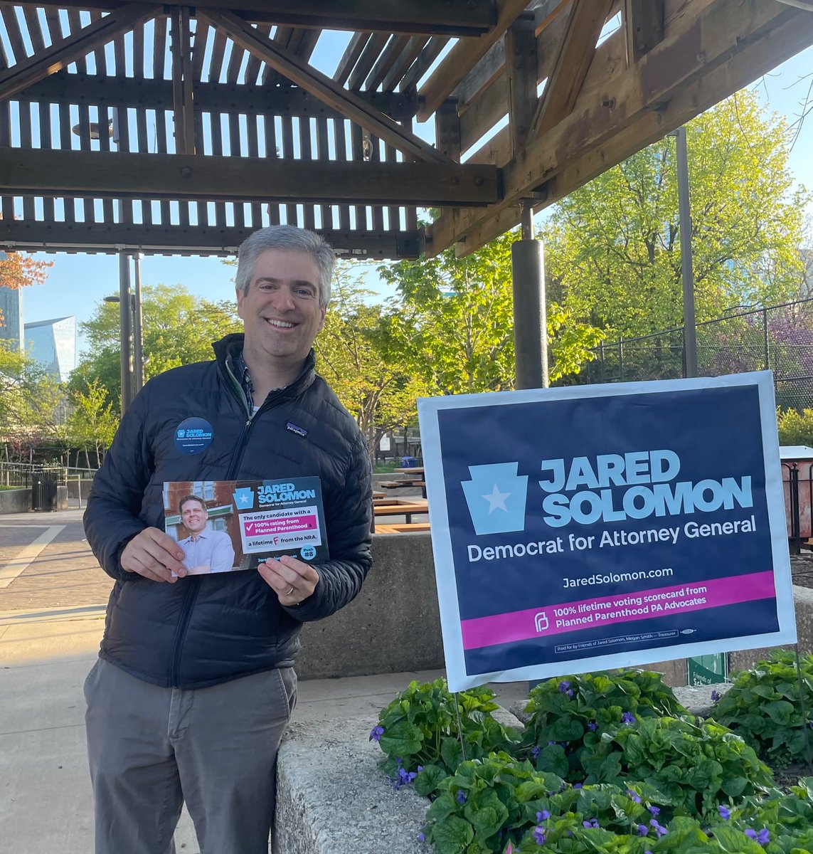 I’m supporting my friend of 25+ years and all-around fantastic person Jared Solomon @RepJaredSolomon for PA state AG!