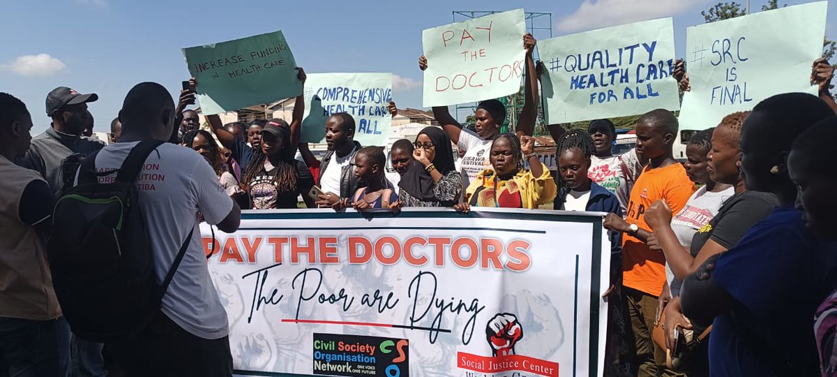 Standing in solidarity with Kenyan doctors, urging the government to swiftly address their grievances to prevent further suffering and loss of lives. Healthcare is a right, not a privilege. #HealthcareForAll
@MOH_Kenya @kmpdu @AnyangNyongo