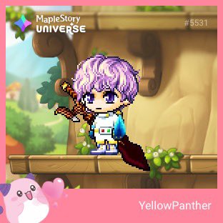 YellowPanther in @MaplestoryU 🔥 Alpha: go make a character and there may have a “point system” soon. Thank me later.