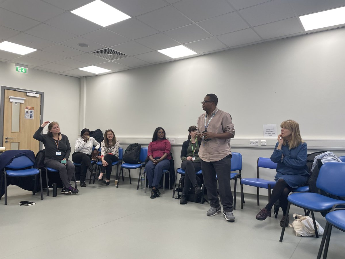 NUH_Therapies's tweet photo. Partnership event today: Connect, Collaborate &amp; Communicate between @NewhamHospital &amp; partners in London Borough of Newham.

@CatherineOtim @NicolaTait7 @gabbyramlan @NUH_InptPTOT @NUHDietitians @GillParry5 @ELFT_Therapies @NewhamOPS 
@LOrthoptics @S_AshtonNHS @JohnMoMidd https://t.co/0uv6wtR2Py