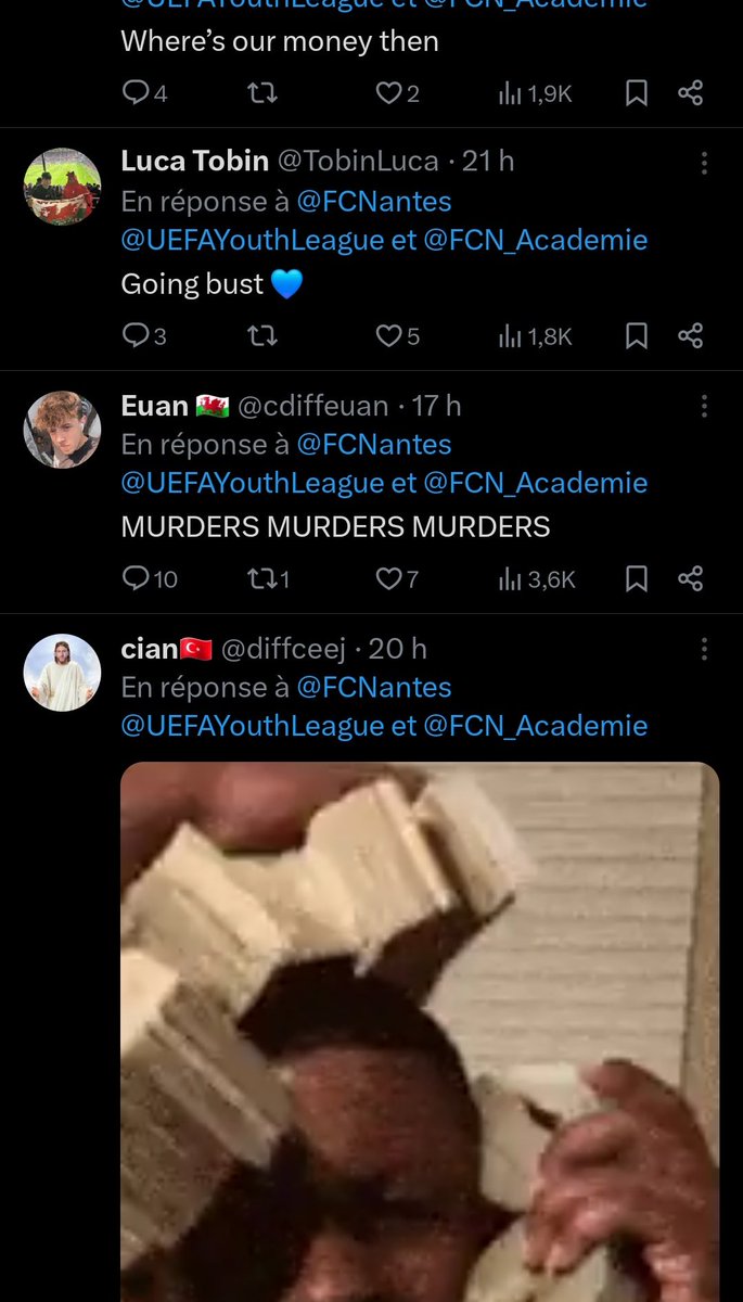 _BePessi's tweet image. RAID A VENIR🚨

🎯 Cible : @/CardiffCityFC

🗓️ Date : Vendredi 

🕘 Heure : 20h00

📌Motifs : Demande 120M a Nantes indignement + leurs supporters se moquent de nous 

⚔️ Objectif : 15k Min + Le TT Avec #FvckCardiff

Je vous invite à retweeter, on doit être nombreux pour ce raid