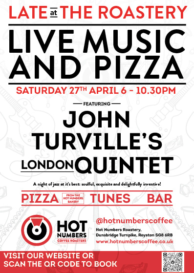 Who's free this Saturday night then? There's a great gig at the Roastery happening... ⬇️⬇️⬇️🎺🪇🎵🎶

hotnumberscoffee.co.uk/product-catego…

#livemusic #gigs #hotnumberscoffee #johnturvillequintet #cambridge #shepreth #sg86rb