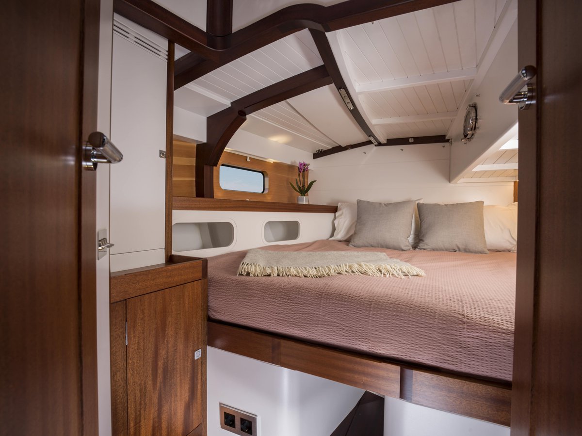 OCyachts's tweet photo. Step on board the ultimate modern classic yacht. The beautiful ANIMA II will be attending the Palma International Boat Show next week.

Now is your opportunity to explore this custom-built, wooden masterpiece before sailing her around the Balearics this summer. With three stunning en suite staterooms, a spacious salon and high performance sailing, ANIMA II is the perfect option for cruising the crystal-clear waters of the Mediterranean in style.

ANIMA II is available for charter in the Balearics & will be hosting charters at the Louis Vuitton 37th America's Cup in Barcelona. Enquire now to arrange a viewing at the show.

https://t.co/9cVNNHSjja