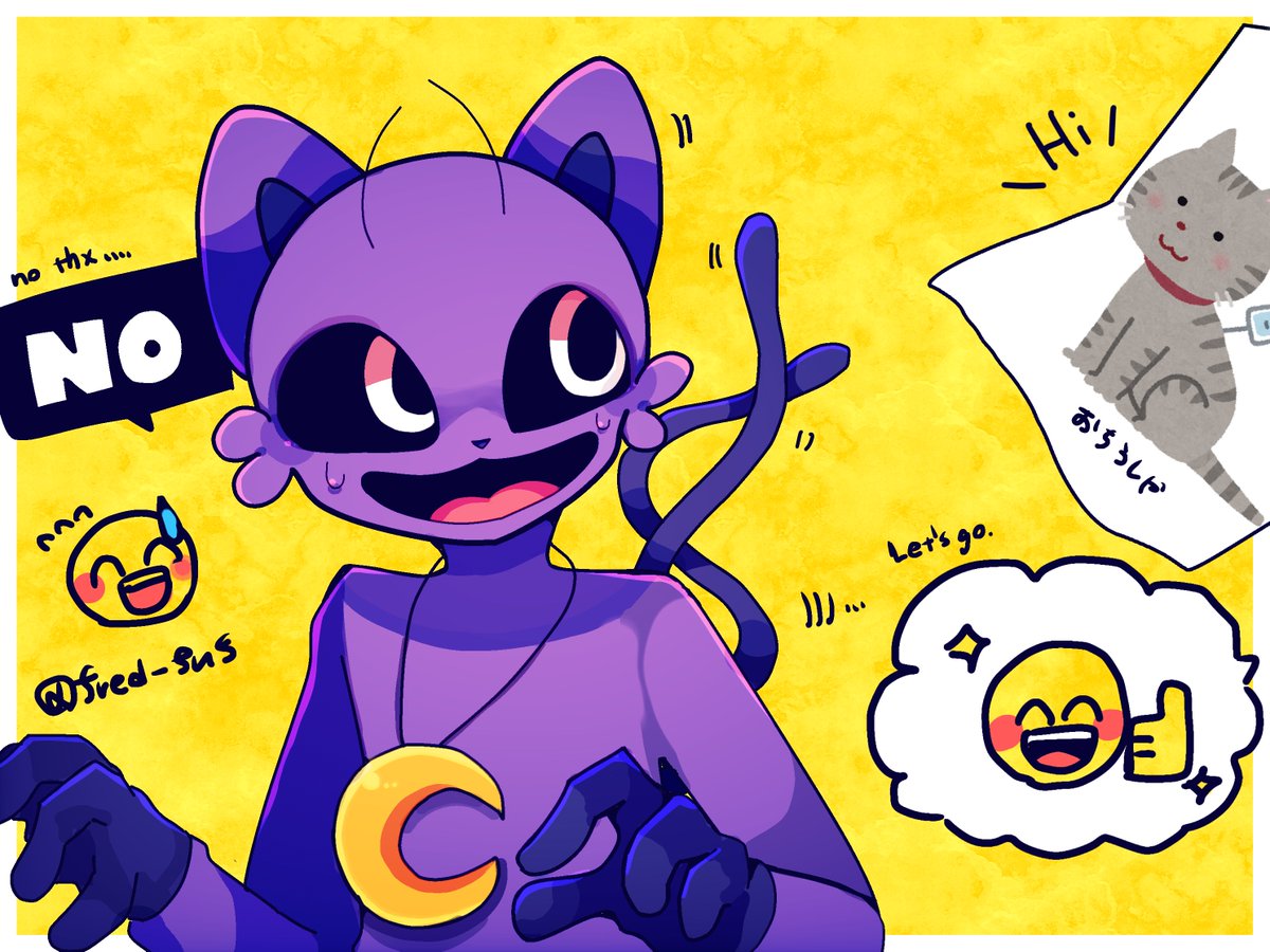 Fred_fnf's tweet image. 注射しようね
#PoppyChapter3 #catnap #SmilingCritters