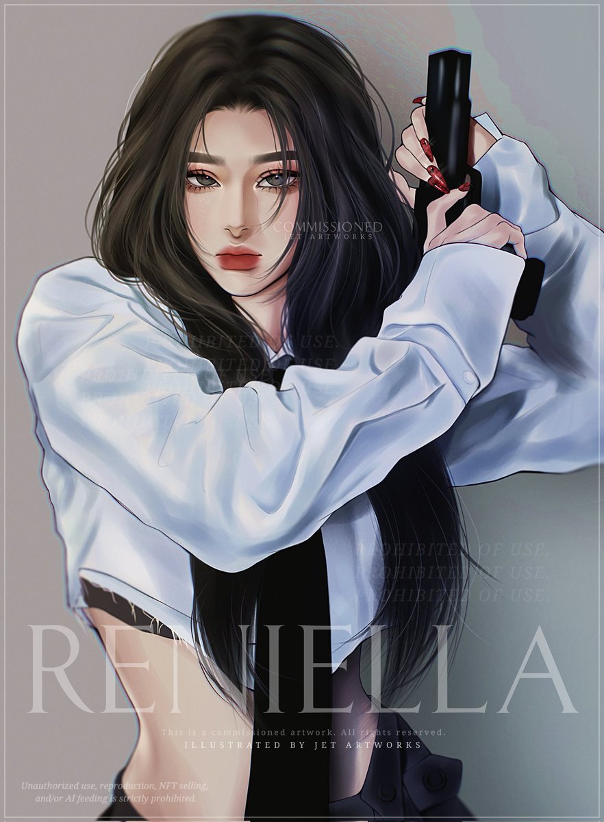 Reniella Villondo
To Fall Again by Jonaxx
in Rara Avis Series AU 🔫

Commissioned artwork.
All rights reserved.
Illustrated by yours truly (Jet Artworks)

-

Always down so bad for u, Miss Ma'am. ❤️

#jonaxx #jslartist #MontefalcoSeries #ReniellaVillondo #art #artist #ToFallAgain