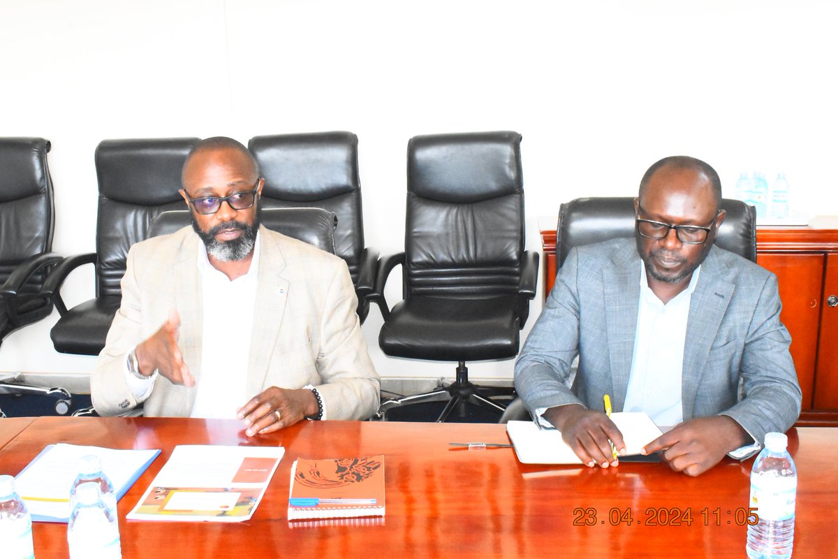 AG MEETS MASTERCARD FOUNDATION UGANDA TEAM. The Hon Attorney General @KiryowaKk has had a meeting with a team from the MasterCard foundation Uganda this morning led by Mr. Adrian Bukenya, the country director. @KafuuziJackson @norbertmao