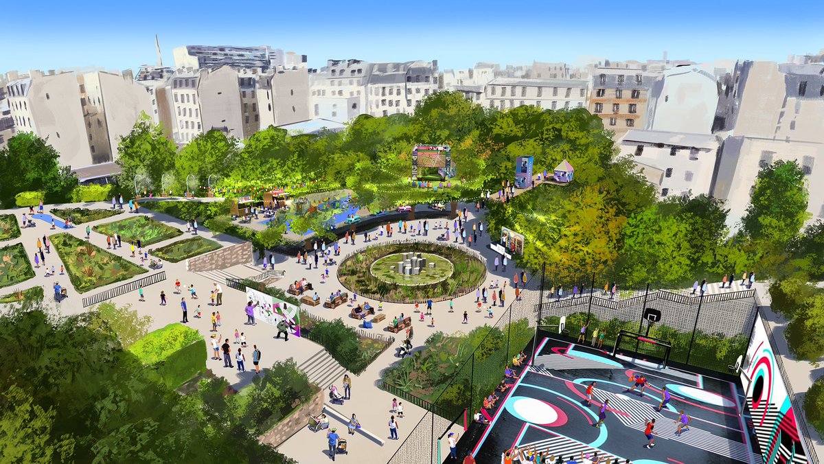 PARIS FÊTE LES JEUX 

Les JOP de <a href="/Paris2024/">Paris 2024</a> transformeront la ville en une grande fête populaire: "Paris fête les Jeux" avant &amp; pendant ce moment exceptionnel. Pour les Parisiens &amp; visiteurs 26 zones de festivités gratuites et leur riche programmation sportive &amp; culturelle.⬇️ 1/6