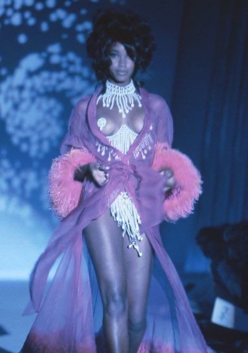 beverly peele in thierry mugler s/s 1991
