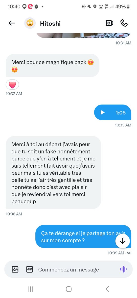 🔞 RETOUR DUN CLIENT content de son pack de nude 🌞