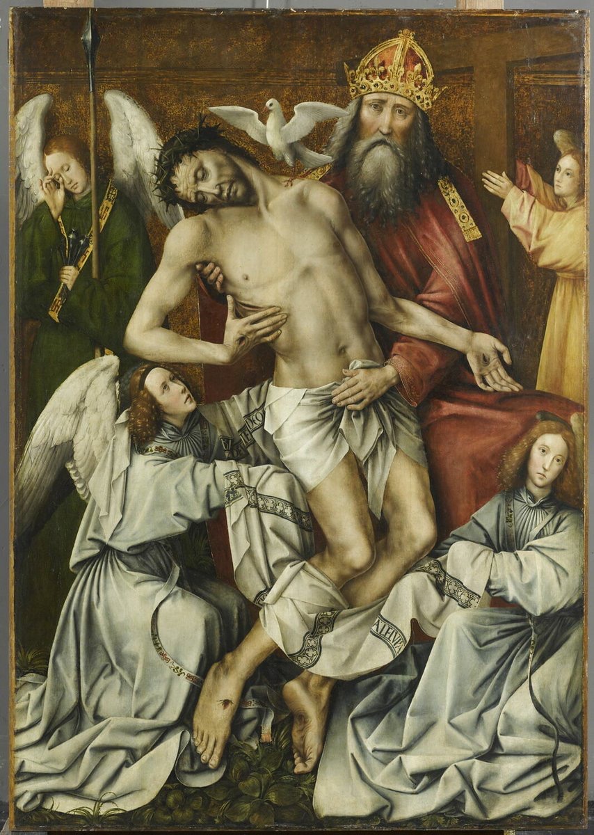 The Throne of Grace, 1510 - 1515. Colijn de Coter (Musée du Louvre)