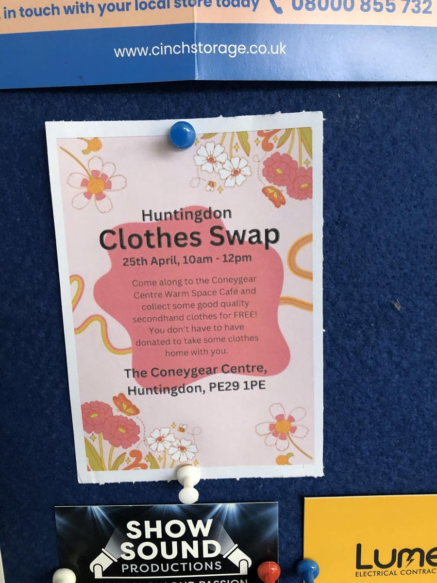 We're proud to have supported Huntington Community Swap with a grant for a storage unit! With this expansion, they're doubling clothes swaps, cutting waste, and offering free, quality clothing to those in need. 👕👖 #BecauseCommunityMatters #ClothingSwap