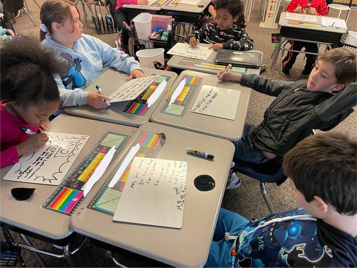 Can’t wait to see where the students end up taking their new opinion writing prompt…should we go screen free for a week? Lots of great discussions in class as the students decided which side they would take. #pvlearns #opinionwriting #screenfree