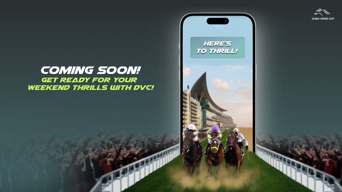 Feeling the midweek blues? Shake them off with DVC races! Join us for heart-pounding excitement, thrilling competitions, and non-stop fun. Let's turn your Wednesday into a winner!

#DVC #MidweekPickMeUp #LaunchDay #Metaverse #AI #Web3 #VR #Entertainment #Horses #HorseRacing #Fyp