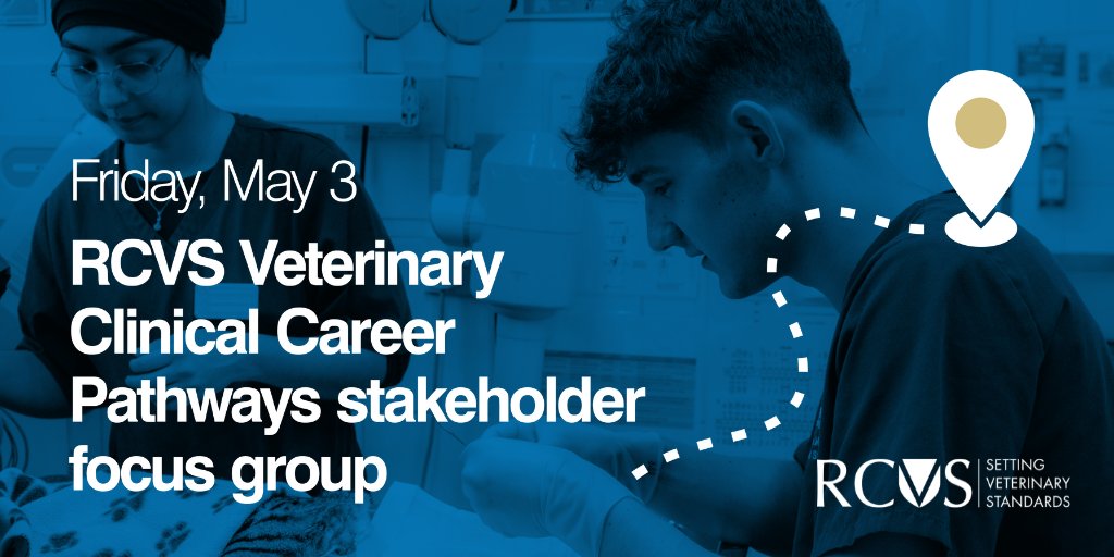 Join us on Friday, 3 May in London for a free focus group, where we will consider the objectives associated with workstream one ‘to develop a curriculum and implementation proposals for Veterinary GP specialty training'. ow.ly/KjoQ50R93Kn