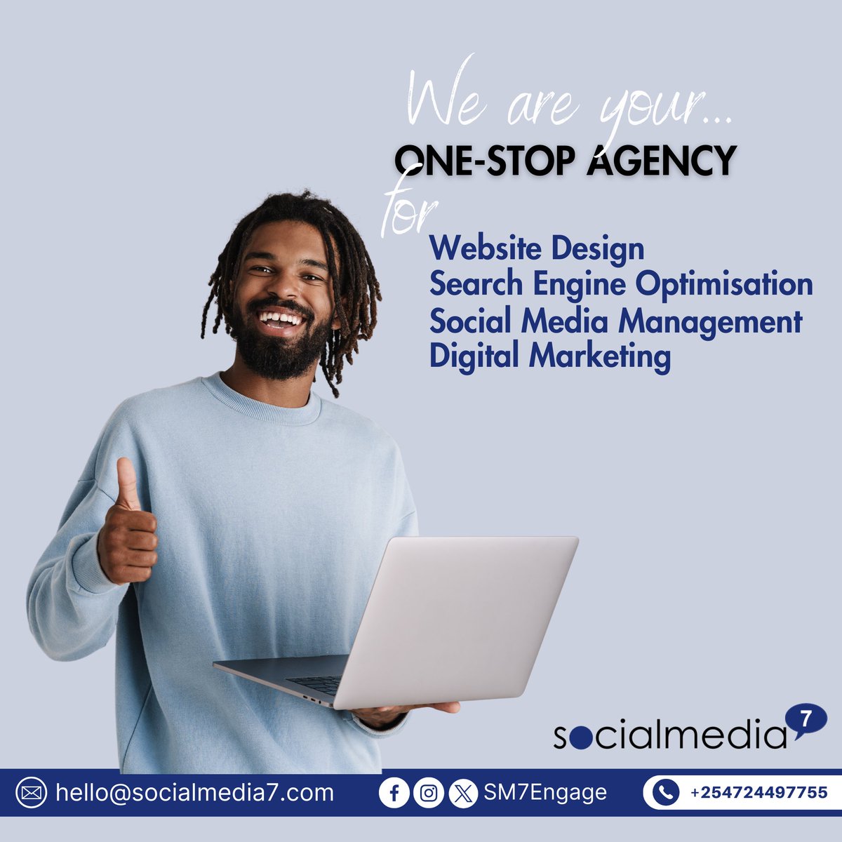 SM7Engage's tweet photo. Let's track success together! 🚀 SocialMedia7 ensures your ad strategies are hitting the right notes for optimal ROI! 💰
🌐 Measure success with https://t.co/OWTYqT5eQs 📞 Dial +254724497755 for ad mastery 📧 Email: hello@socialmedia7.com
#AdOptimization #ROIBoost #ResultsMatter https://t.co/uDAL7IFi6S
