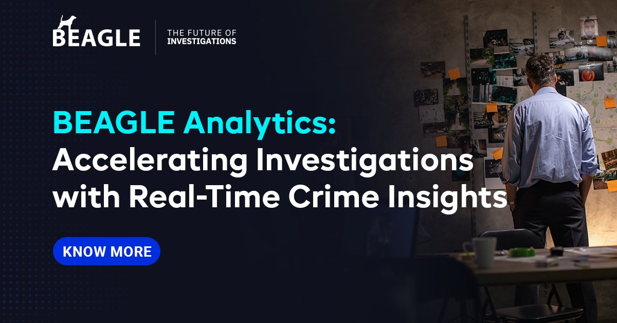 Struggling with slow crime data? Unleash real-time insights with BEAGLE, your all-in-one Real-Time Crime Center. Don't wait, start solving. Schedule your BEAGLE demo today - wati.com/services/beagl…

 #RealTimeCrimeCenter #BEAGLEAnalytics #LawEnforcement #smartpolicing