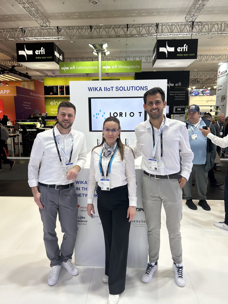 LORIOT (@loriotio) on Twitter photo Our #LORIOT team is already at the <a href="/hannover_messe/">HANNOVER MESSE</a> event, and they are actively engaging with attendees, partners, and stemmed clients!
If you're there and interested in meeting with us, check out the #WIKA çGroup booth at Hall 11, Stand C28! Our #LORIOT team is already at the <a href="/hannover_messe/">HANNOVER MESSE</a> event, and they are actively engaging with attendees, partners, and stemmed clients!
If you're there and interested in meeting with us, check out the #WIKA çGroup booth at Hall 11, Stand C28!