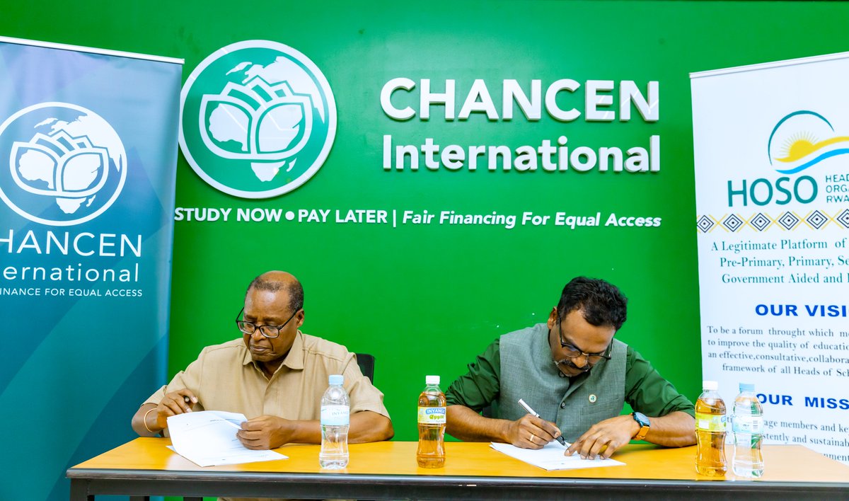 CHANCEN International aims to finance 25,000 individuals by 2029. Recently, an MoU was signed between CHANCEN International and Heads of Schools (HOSO) at the CHANCEN office.