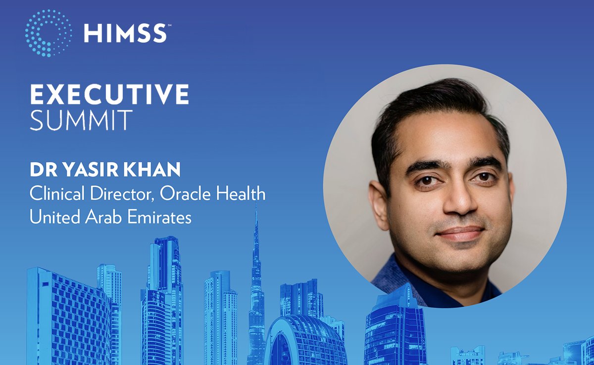 Later this week at the HIMSS Executive Summit in Dubai, @OracleHealth’s Dr. Yasir Khan will discuss the impact of AI on efforts to improve healthcare throughout the Middle East. Register now to learn how generative AI can enhance clinical decision making. social.ora.cl/6014b9CwQ