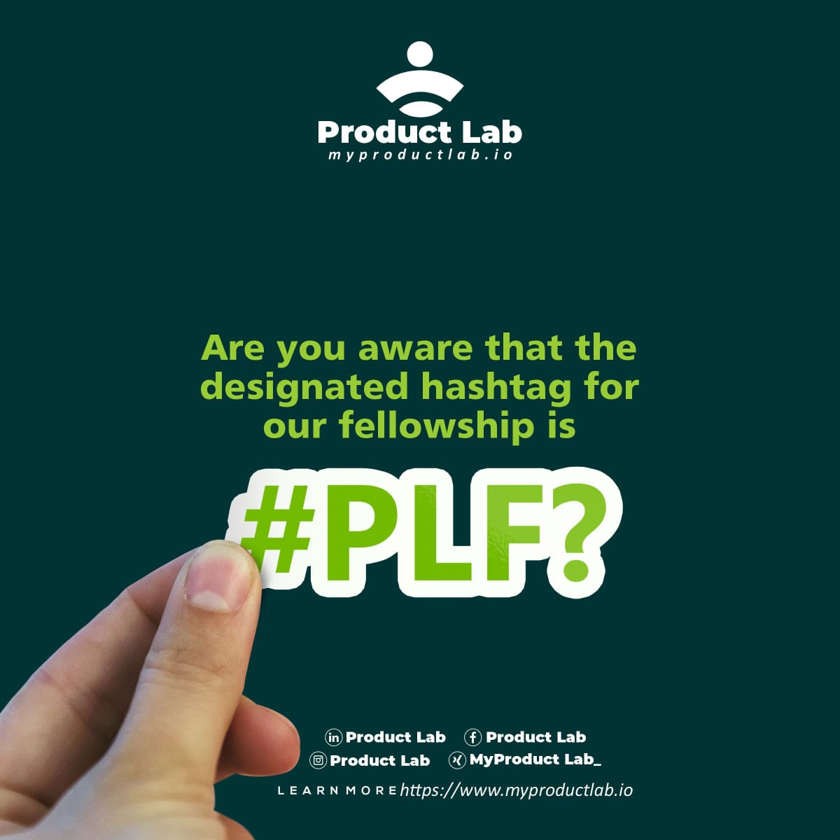 MyProductLab_'s tweet photo. Are you keen on joining our trend? Utilize our assigned hashtag.
#ProductLab #PLF #Nigeria #Tech https://t.co/kE4xTO3LNe
