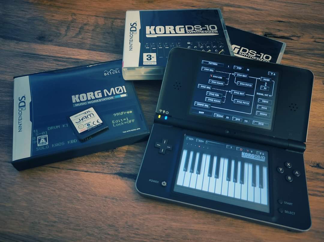 iretrogame's tweet photo. Am I the only person still using this for music? #chipmusic #korgds10 #nintendodsi #RepostandLike https://t.co/Sc9L2DruUJ