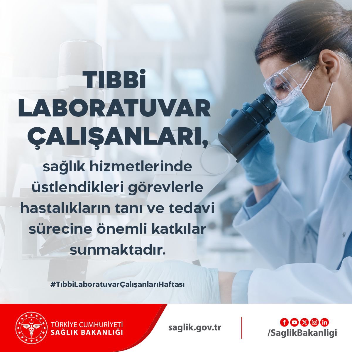 #TıbbiLaboratuvarÇalışanlarıHaftası kutlu olsun.