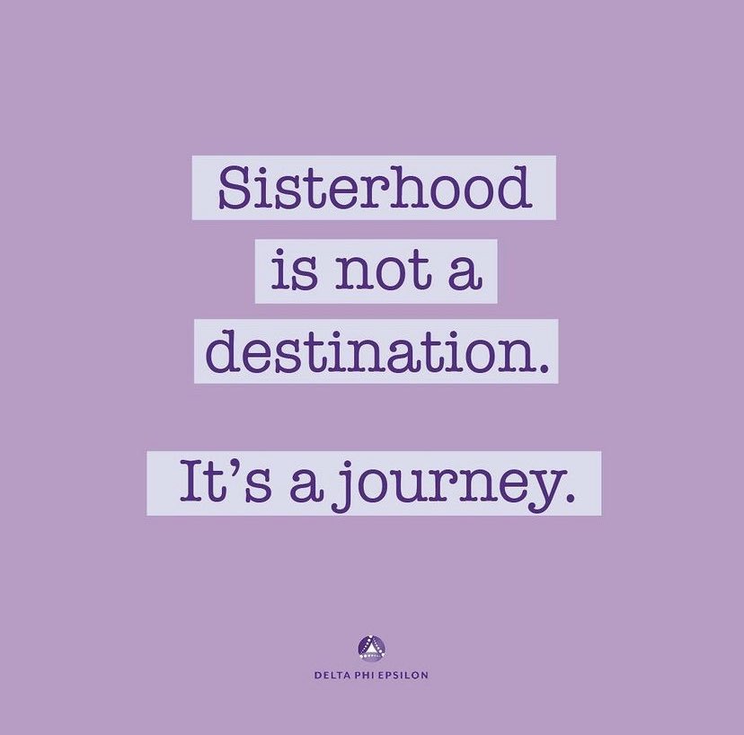 Delta Phi Epsilon tweet media