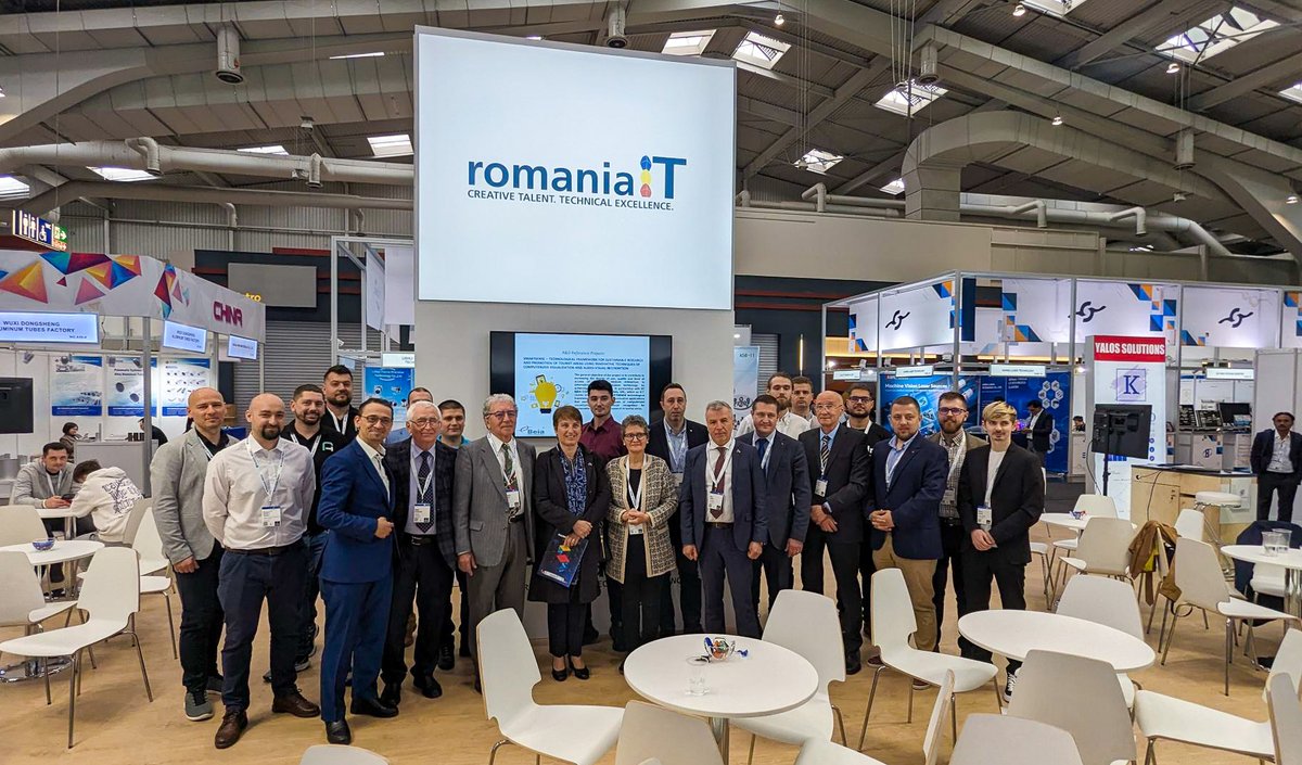 ✨ Hannover Messe 2024 gives us the chance to meet extraordinary people.  

🗒️ Do you want to chat about your business or ideas? Book a meeting with us right now! 🗣️ Here: hannovermesse.assist.ro 

#Artificialintelligence #HM #hannovermesse #HM2024 #Softwareengineering