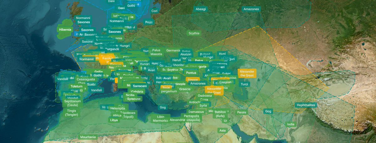 📢Explore #medieval peoples and spaces with new visualisation strategies 💻🔎🗺️| now online: the database project #MappingMedievalPeoples‼️ by
@Vewi0109 @imafo_oeaw& @ACDH_OeAW of the @oeaw 
#medievaltwitter #MedievalResearch
mmp.acdh.oeaw.ac.at