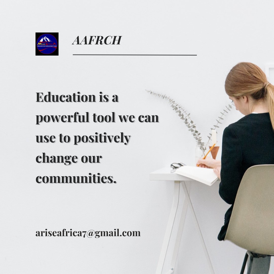 #Education is a lifelong journey. Learning never stops. There are always new things to #discover, new ways to #improve ourselves, and new #challenges to face. #DiversityTuesday #AAFRCH #Influencingeducation