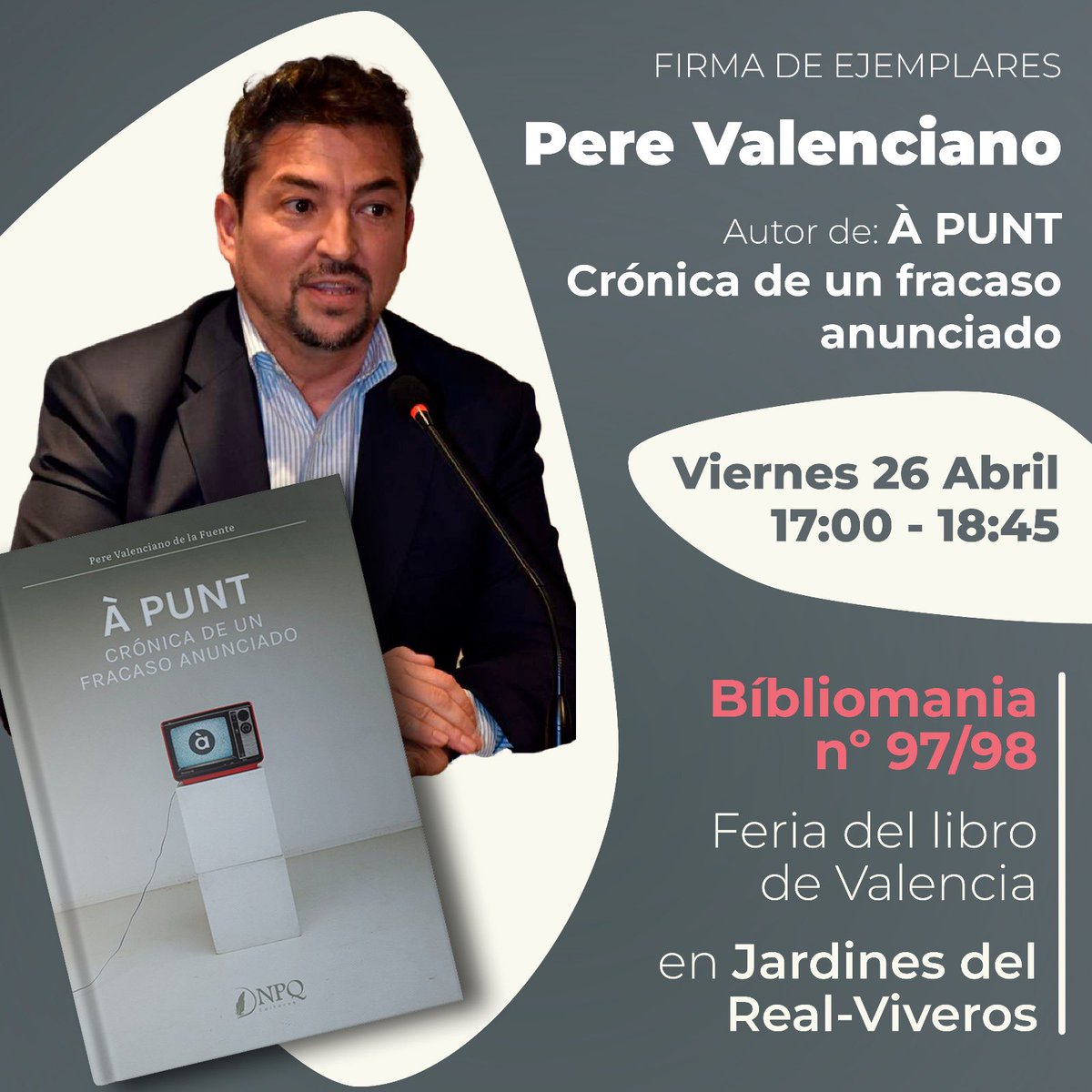Perevalenciano's tweet photo. Todo lo que de pudo hizo mal en @apunt_media y ahora viene la reacción. La verdad en este libro dedicado a quienes creen en que la meritocracia debe primar y un modelo de radiotelevisión abierto a la sociedad valenciana
#periodismo #periodisme https://t.co/3m0ATZ5uKt