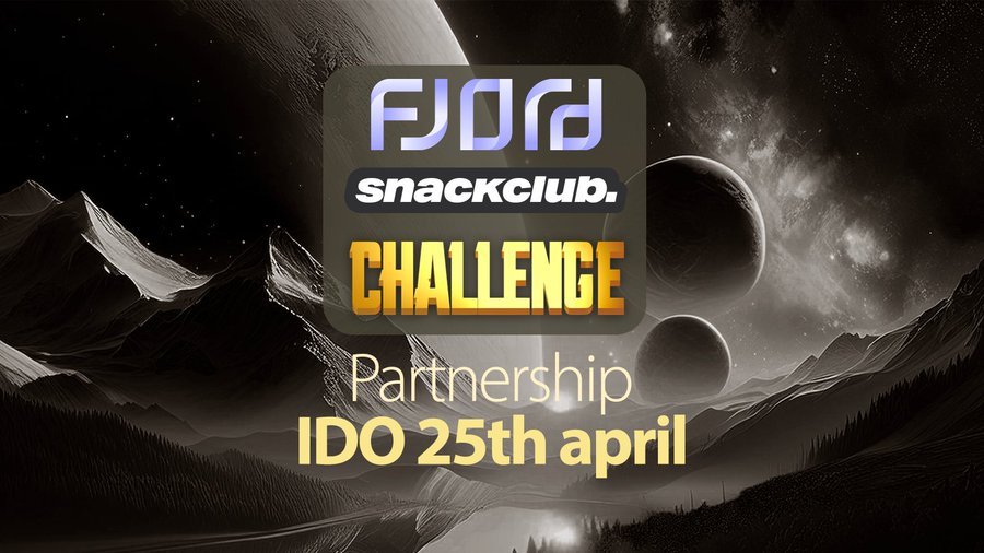 Challenge IDO
#FjordIDO #CountdownToLaunch #ido #Launchpad
