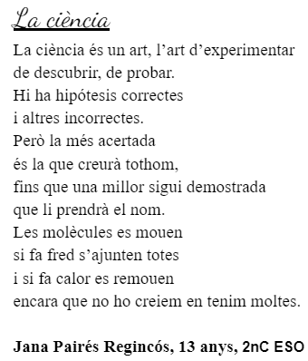 InsFrontMaritim's tweet photo. LA CIÈNCIA
@the_prbb #RhymeScience https://t.co/9ICHsBtb9X