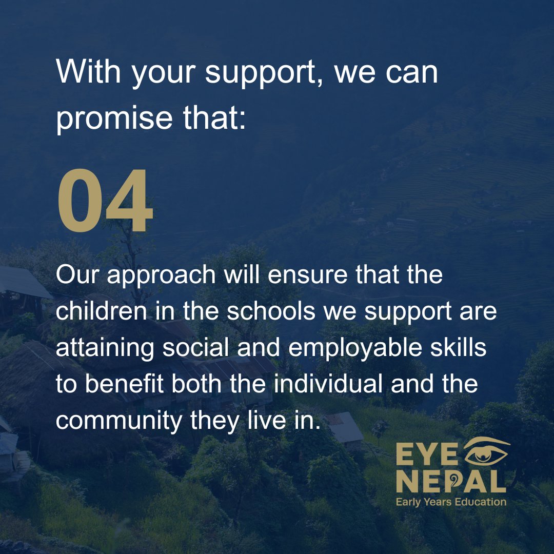 We welcome new EYE Nepal #sponsors to support our regional teams, schools, and more importantly the children in rural Nepal. Would you like to be involved?  Please email: info@eyenepal.org
#eyenepal #earlyyearseducation #ruralnepal #sponsorsneeded #welcomenewsponsors