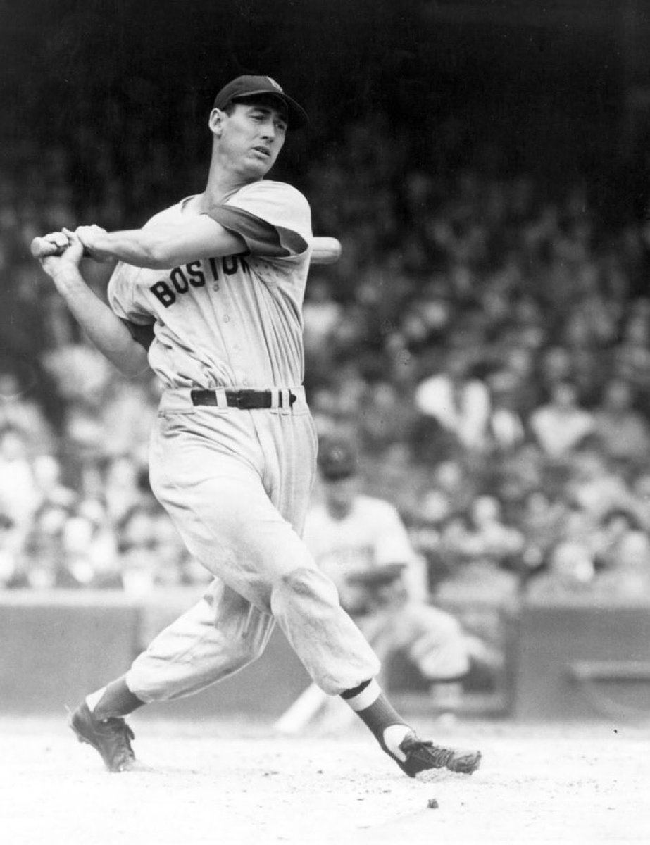 Good morning! Today in 1939, Ted Williams hit his first MLB Home Run. He’d hit 521 in his legendary career. Williams also served America in combat in both WWII and Korea.