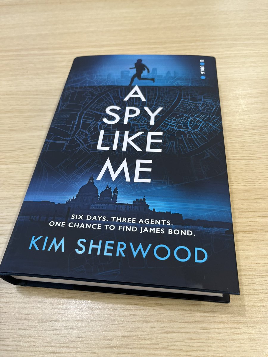 Look what’s just arrived @kimtsherwood your 2nd spy thriller #ASpyLikeMe 2nd book in the Double 0 prequel to the James Bond series looking forward to reading it.