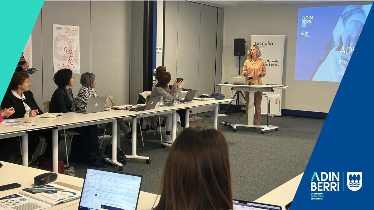 AdinberriFund's tweet photo. 📣#ADINBERRI ha participado en la sesión "Euskadi: Inteligente, saludable y amigable con las #personasmayores", organizada por @tecnalia en el marco de @sirene_project

🗣Su directora, Rakel San Sebastian, ha puesto en valor el papel que desempeña la fundación en el ámbito #SHAFE https://t.co/5uhRlk9z5I